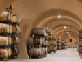 View of AVV's underground barrel aging cave